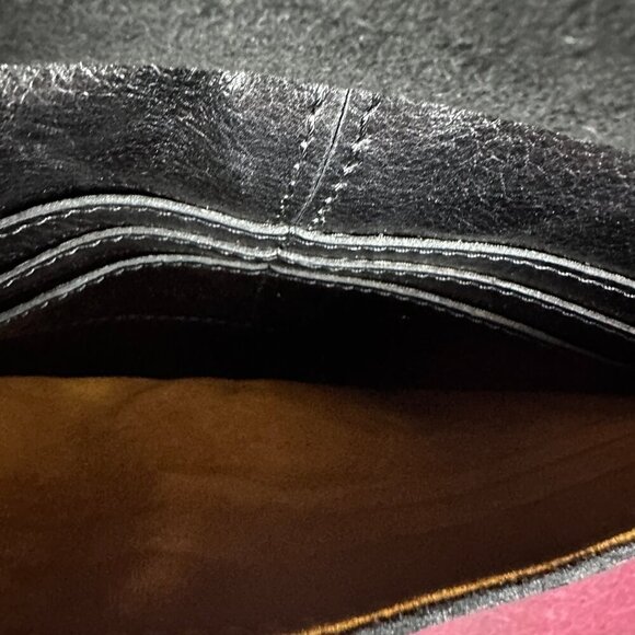 PATRICIA NASH SOPHIA HOBO CROSSBODY BAG PURSE IN BLACK, LEATHER - Picture 16 of 16